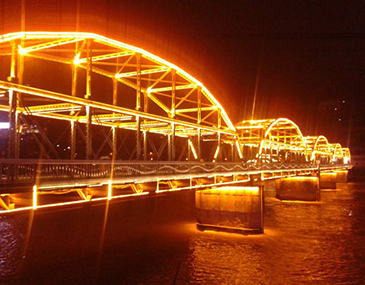 中山桥夜景